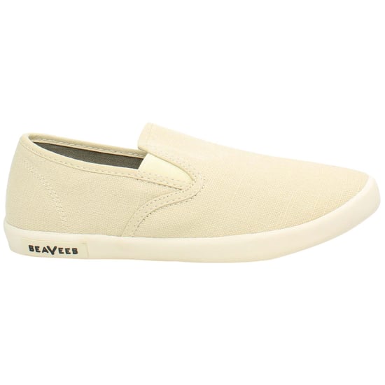 Seavees Baja Standard Womens Beige Plimsolls - Image 1