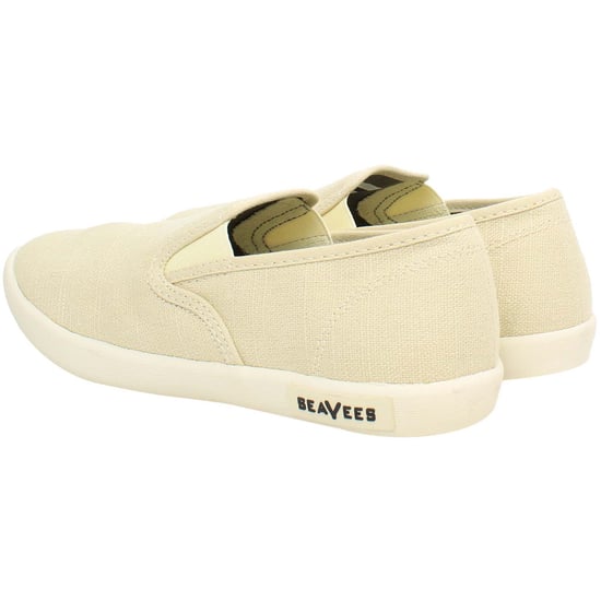 Seavees Baja Standard Womens Beige Plimsolls - Image 3