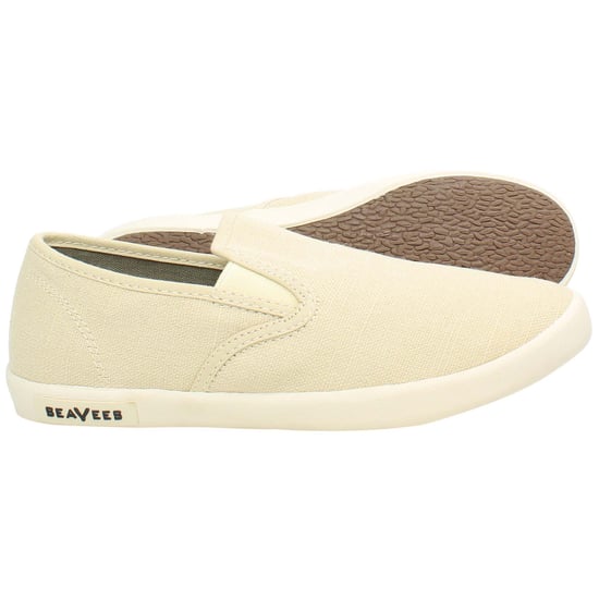 Seavees Baja Standard Womens Beige Plimsolls - Image 4