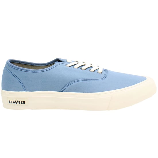 Seavees Legend Standard Mens Blue Plimsolls - Image 1
