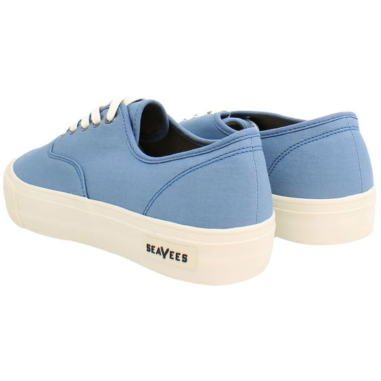 Seavees Legend Standard Mens Blue Plimsolls - Image 3
