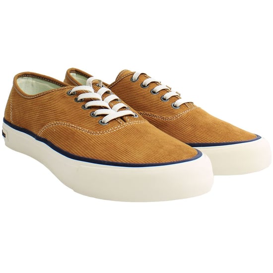 Seavees Legend Cordies Mens Brown Plimsolls - Image 2