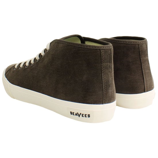 Seavees California Special Cordies Mens Brown Plimsolls - Image 3