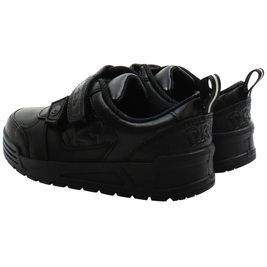 Clarks Palmer Mist Kids Black Shoes - Image 3