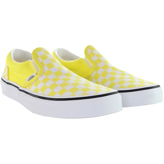 Vans Classic Kids Yellow Plimsolls - Image 2