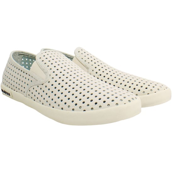 Seavees Baja Portal Womens Grey Plimsolls - Image 2