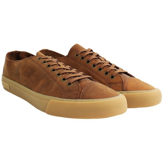 Seavees Army Issue Low Mens Brown Plimsolls - Image 2