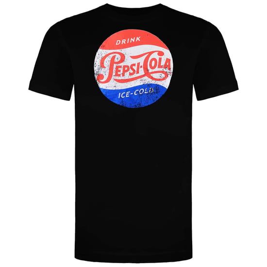 Pepsi Ice Cold Mens Black T-Shirt - Image 1