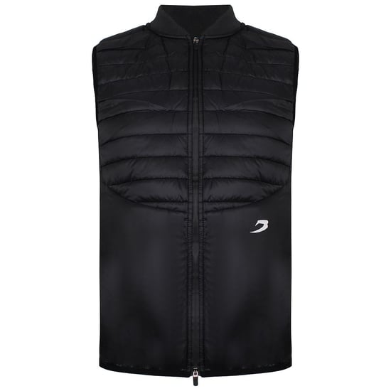 BoxRaw Nelson Mens Black Gilet - Image 1