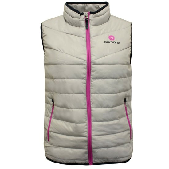Diadora J. Padded Kids Grey Gilet - Image 1