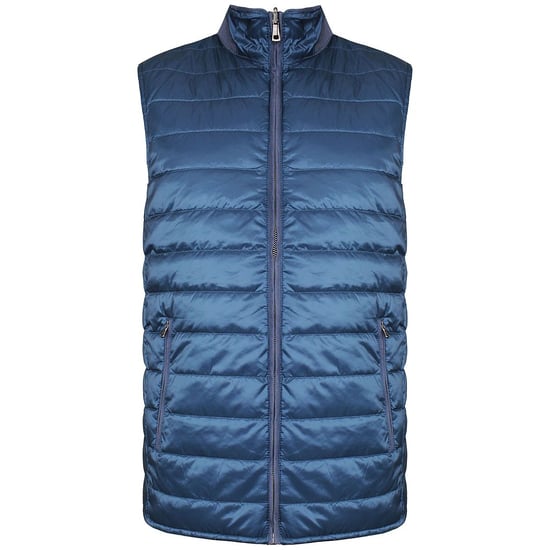 Hackett London Reversible Mens Navy Blue Gilet - Image 2