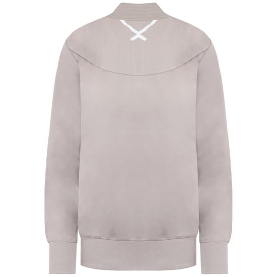 Adidas XBYO Womens Light Grey Track Jacket - Image 2