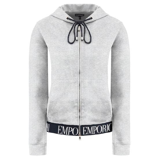 Emporio Armani Womens Grey Track Jacket - Image 1