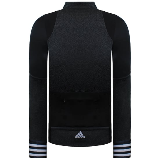 Adidas Performance Womens Black Cycling Track Jacket - Image 2