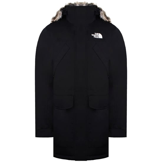 The North Face New Peak Mens Black Parka Jacket - Image 1