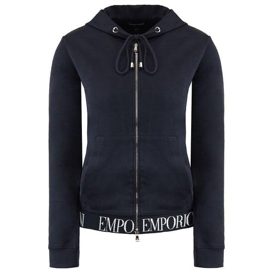 Emporio Armani Womens Navy Track Jacket - Image 1