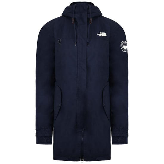 The North Face Snap-In Womens Navy Triclimate Parka Jacket - Image 1