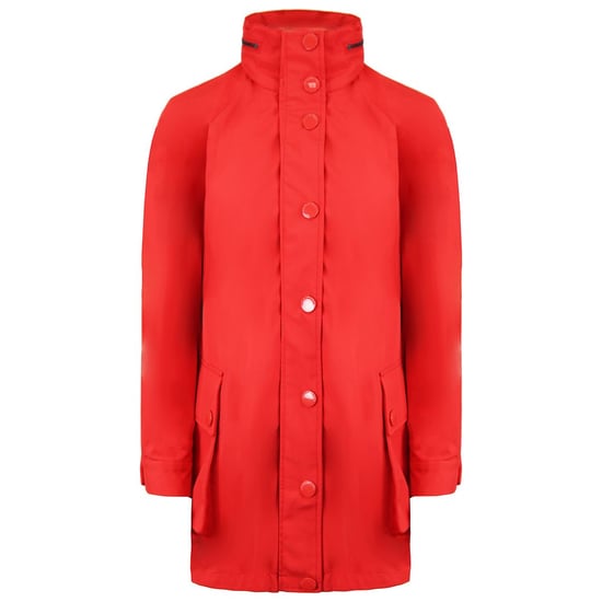 Emporio Armani Womens Red Rain Jacket - Image 1