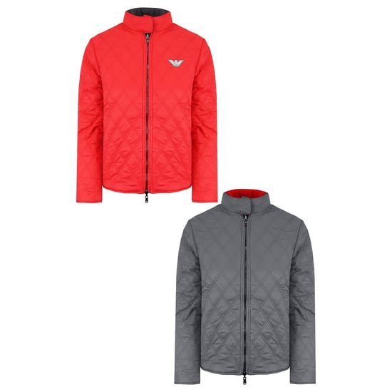 Emporio Armani Logo Womens Reversible Jacket - Image 3