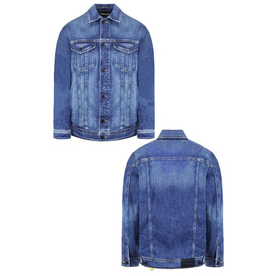 Emporio Armani Trucker Womens Denim Jacket - Image 3
