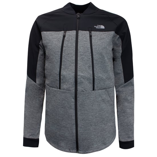 The North Face BTS Womens Grey/Black Track Jacket - Image 1