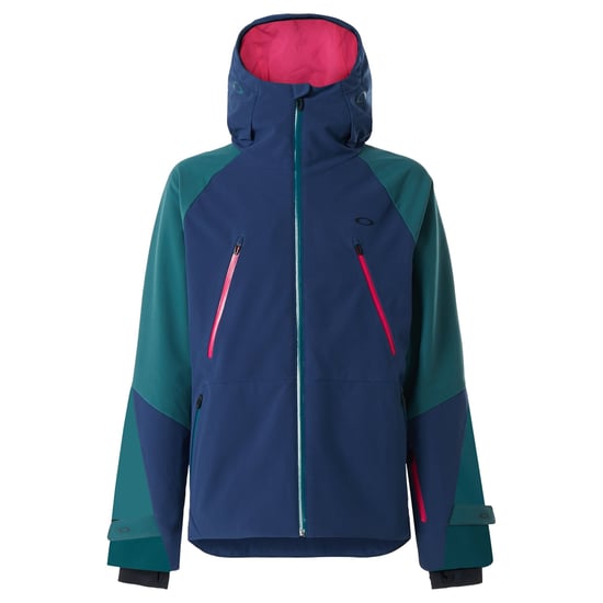 Oakley Silver Fox 3L 10K Mens Blue Shell Jacket - Image 1