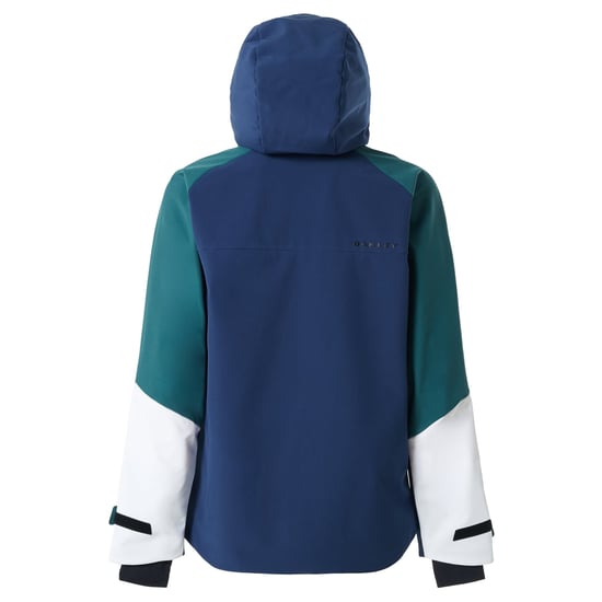 Oakley Silver Fox 3L 10K Mens Blue Shell Jacket - Image 2