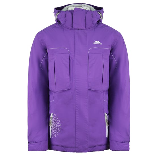 Trespass Ivana Glacier Kids Purple Jacket - Image 1