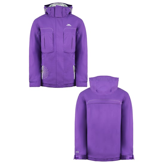 Trespass Ivana Glacier Kids Purple Jacket - Image 3