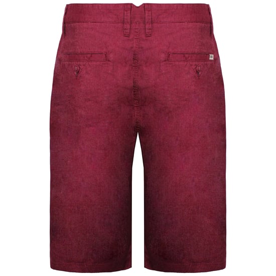 Vans Off The Wall Dewitt Mens Burgundy Shorts - Image 2
