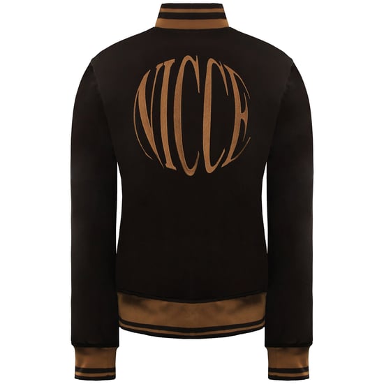 Nicce Able Womens Brown Bomber Jacket - Image 2