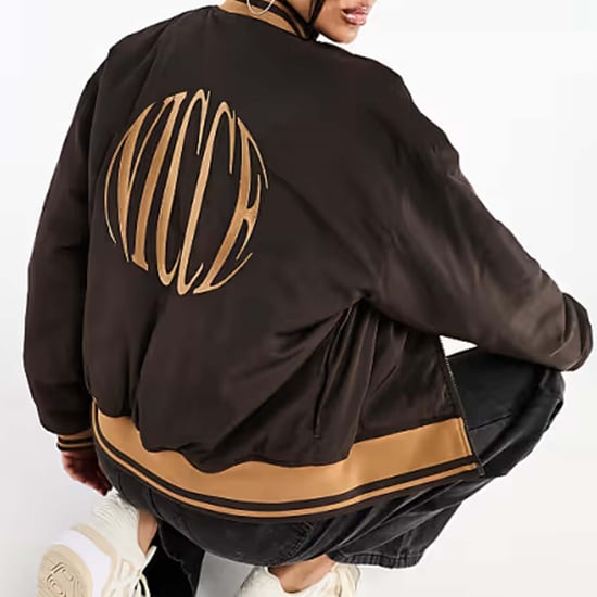 Nicce Able Womens Brown Bomber Jacket - Image 4