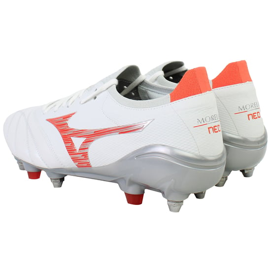 Mizuno Morelia Neo IV Beta Japan Mix Mens White Football Boots - Image 3