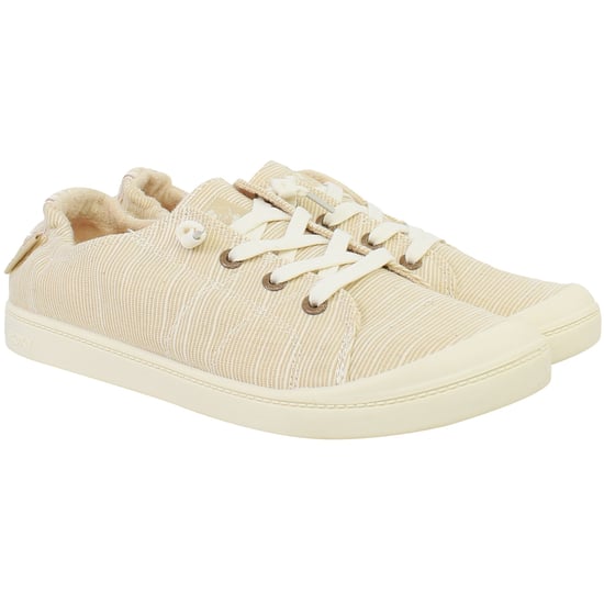 Roxy Bayshore Plus Womens Beige Plimsolls - Image 2