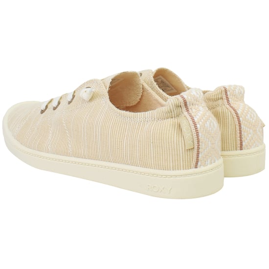Roxy Bayshore Plus Womens Beige Plimsolls - Image 3