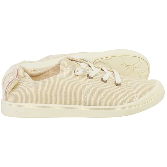Roxy Bayshore Plus Womens Beige Plimsolls - Image 4
