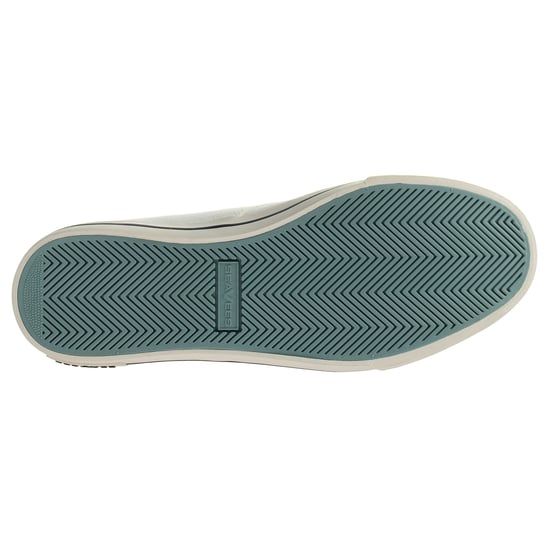 SeaVees Hermosa Surfwash Mens White Plimsolls - Image 5