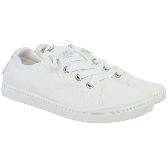 Roxy Bayshore Plus Womens White Plimsolls - Image 2