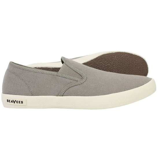 Seavees Baja Standard Mens Grey Plimsolls - Image 4