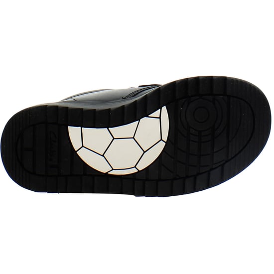 Clarks Goal Strap Kids Black Shoes - Image 5