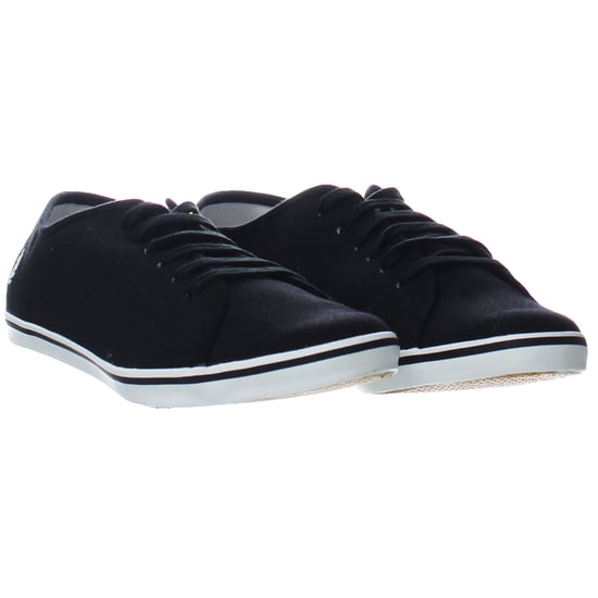Fred Perry Low Mens Black Plimsolls - Image 2