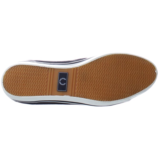 Fred Perry Low Mens Black Plimsolls - Image 5