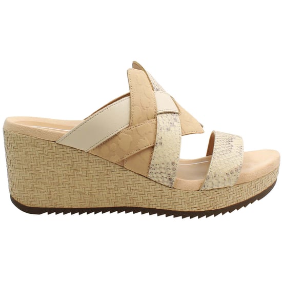 Vionic Tara Snake Womens Brown Wedges - Image 1