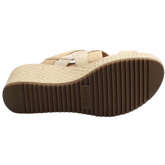 Vionic Tara Snake Womens Brown Wedges - Image 5