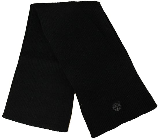 Timberland Logo Kids Black Scarf - Image 1