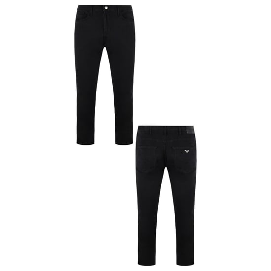 Emporio Armani J28 Skinny Fit Low Waist Mens Jeans - Image 3