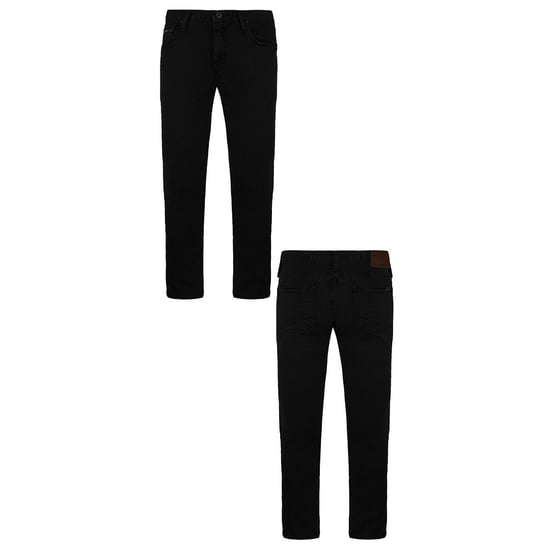 Vans Mens Overdye Low Rise Skinny Mens Black Jeans - Image 3