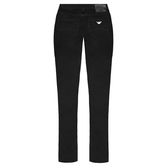 Emporio Armani J28 Skinny Fit Mens Black Jeans - Image 2