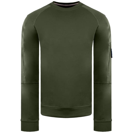 Weekend Offender Cali Mens Dark Green Sweater - Image 1