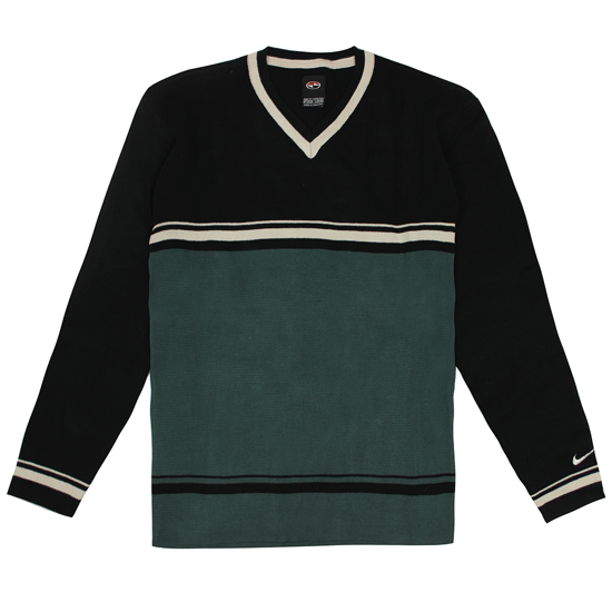 Nike Tiger Woods Mens Green/Black Sweater - Image 1